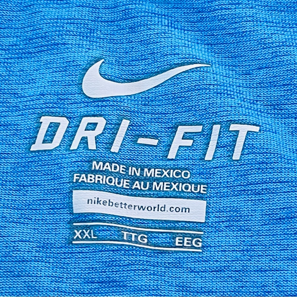 Nike Dri Fit Mens T Shirt Top SIze XXL Short Sleeve Athletic Casual Activewear - Picture 5 of 7